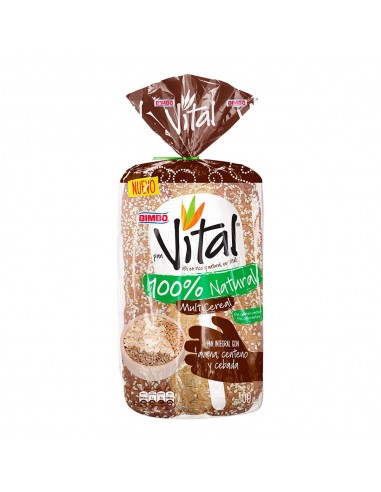 PAN TAJADO BIMBO VITAL MULTICEREAL x...
