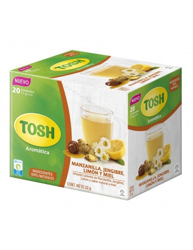 AROMÁTICA TOSH MANZANA LIMÓN x 24gr