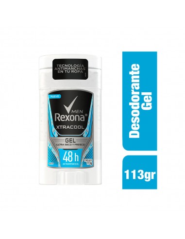 DESODORANTE REXONA GEL MEN XTRACOOL x...