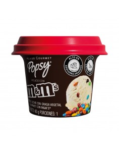 HELADO POPSY M&M VASITO x 60gr