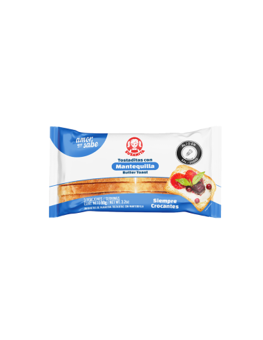 TOSTADITA SUSANITA MANTEQUILLA x 90gr