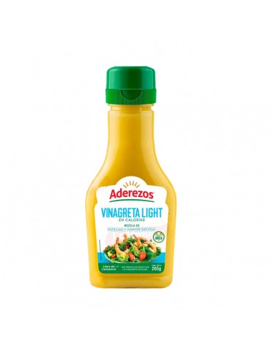 SALSA VINAGRETA LIGHT ADEREZOS x 265gr