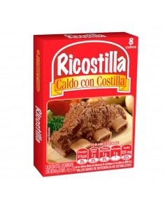 CALDO RICOSTILLA 8 CUBOS x...