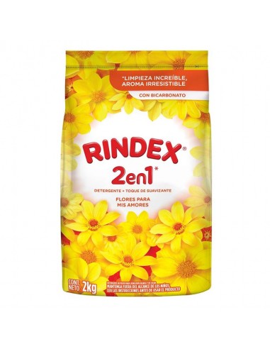 DETERGENTE RINDEX FLORAL BOLSA X 2kg