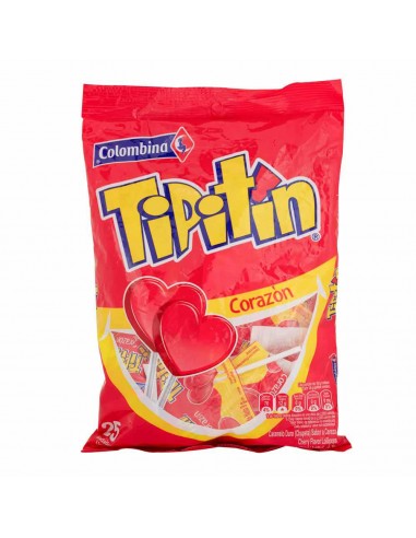 CHUPETA TIPITÍN CORAZÓN X 225gr