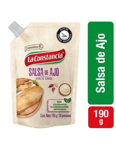 SALSA DE AJO LA CONSTANCÍA X 190gr