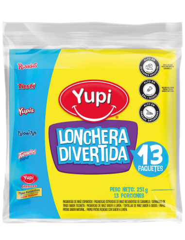 LONCHERA DIVERTIDA YUPI 13UND x 251gr