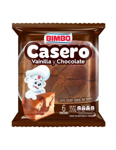 PONQUÉ BIMBO CASERO MARMOLEADO x 220gr