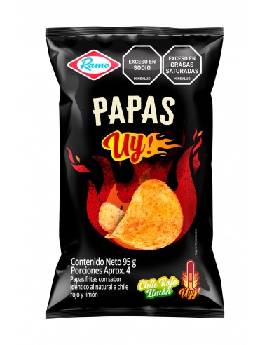 PAPAS RAMO CHILE ROJO LIMÓN x 95gr