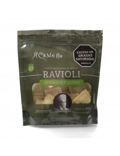 RAVIOLI ESPINACA Y QUESO...