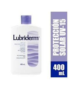 CREMA LUBRIDERM UV SPF15 PT400ML