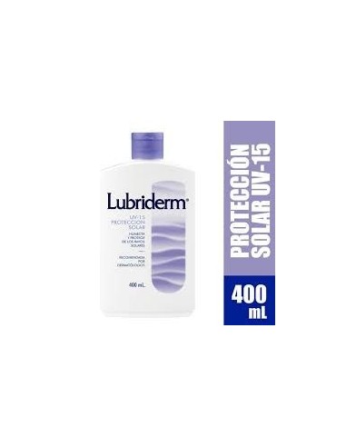 CREMA LUBRIDERM UV SPF15 PT400ML