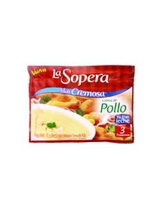 CREMA SOPERA POLLO 3PORC SB38G