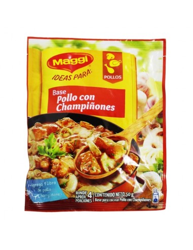DELICIAS P/POLLO CHAMPINONES MAGG50G
